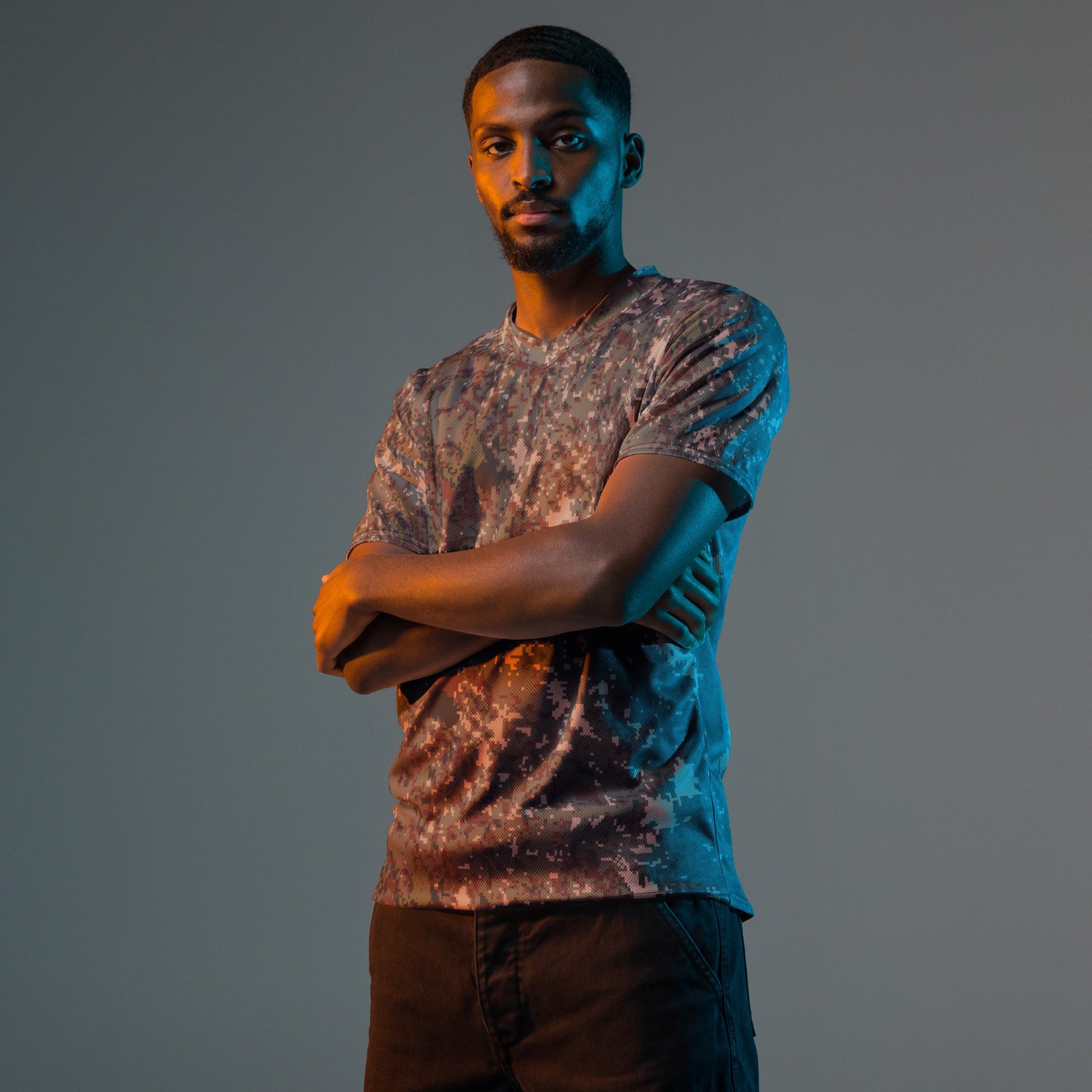 South Korean ROK Digital Granite CAMO unisex sports jersey - Sports Jerseys