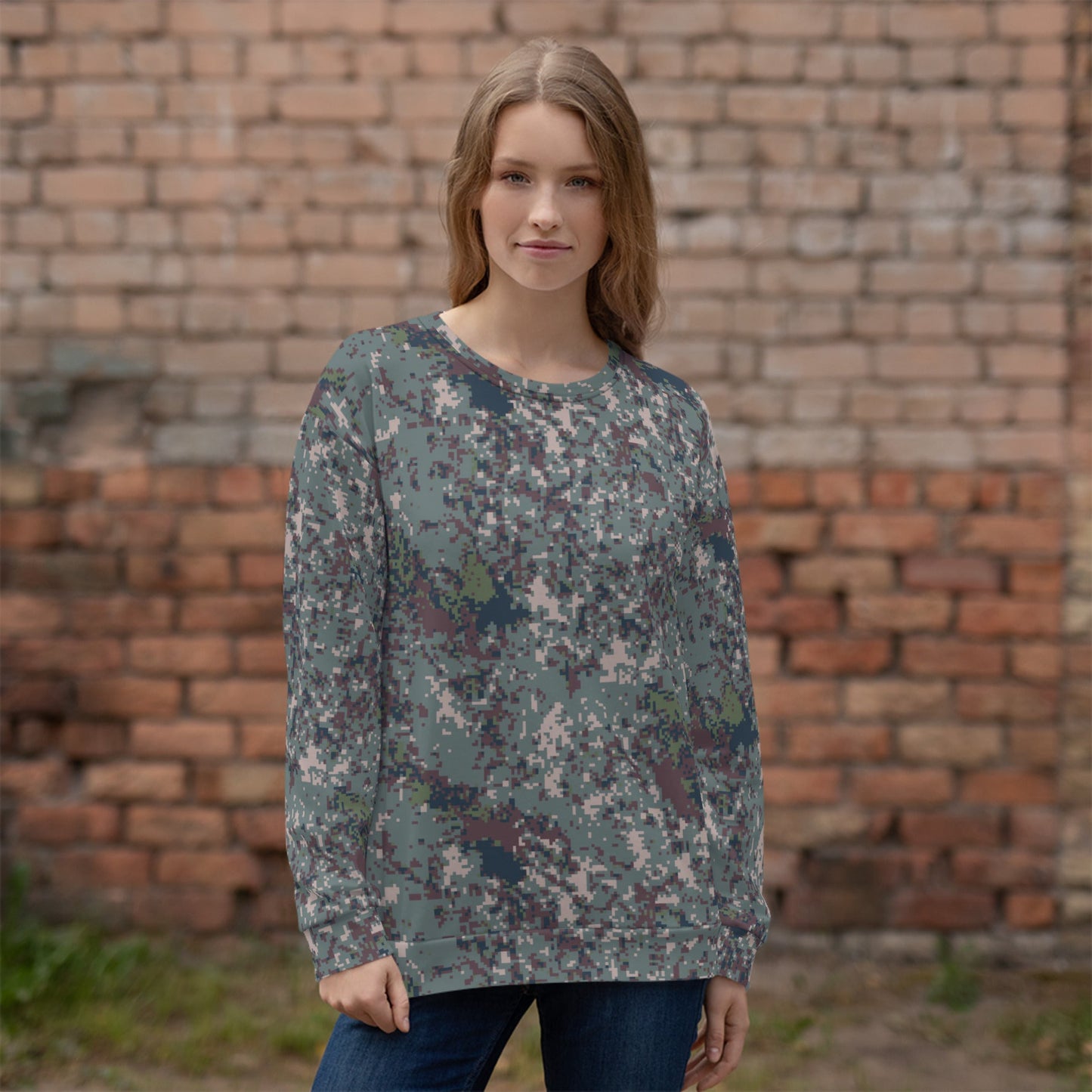 South Korean ROK Digital Granite CAMO Unisex Sweatshirt