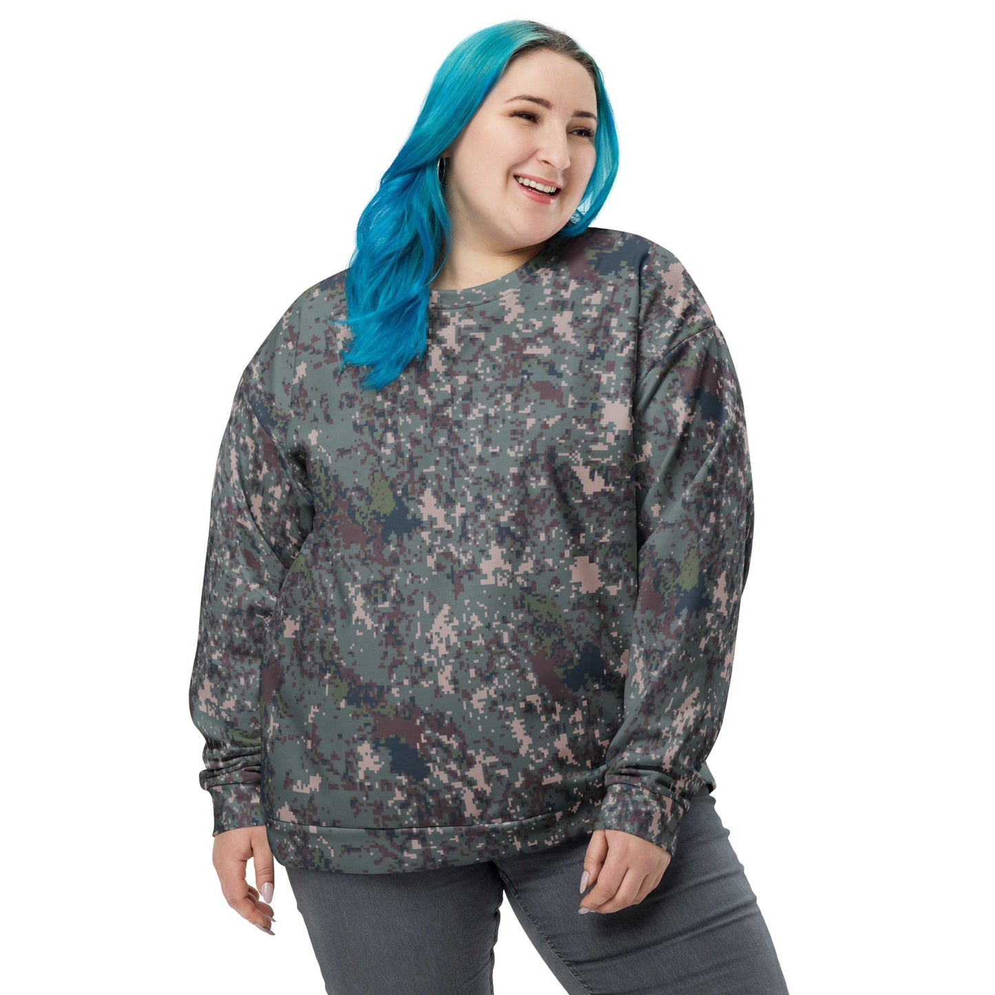 South Korean ROK Digital Granite CAMO Unisex Sweatshirt