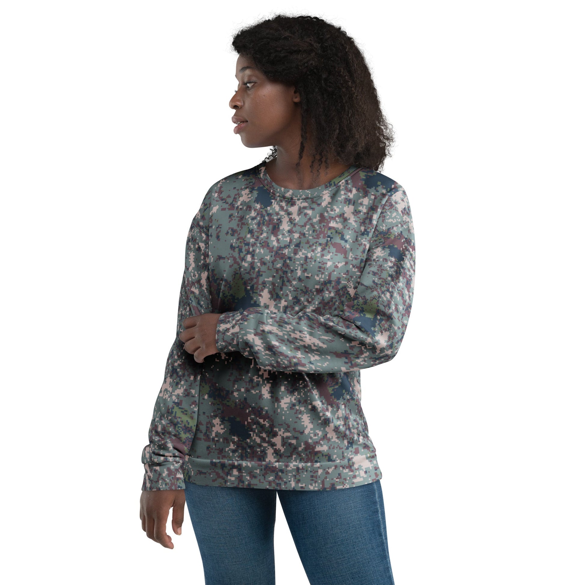 South Korean ROK Digital Granite CAMO Unisex Sweatshirt