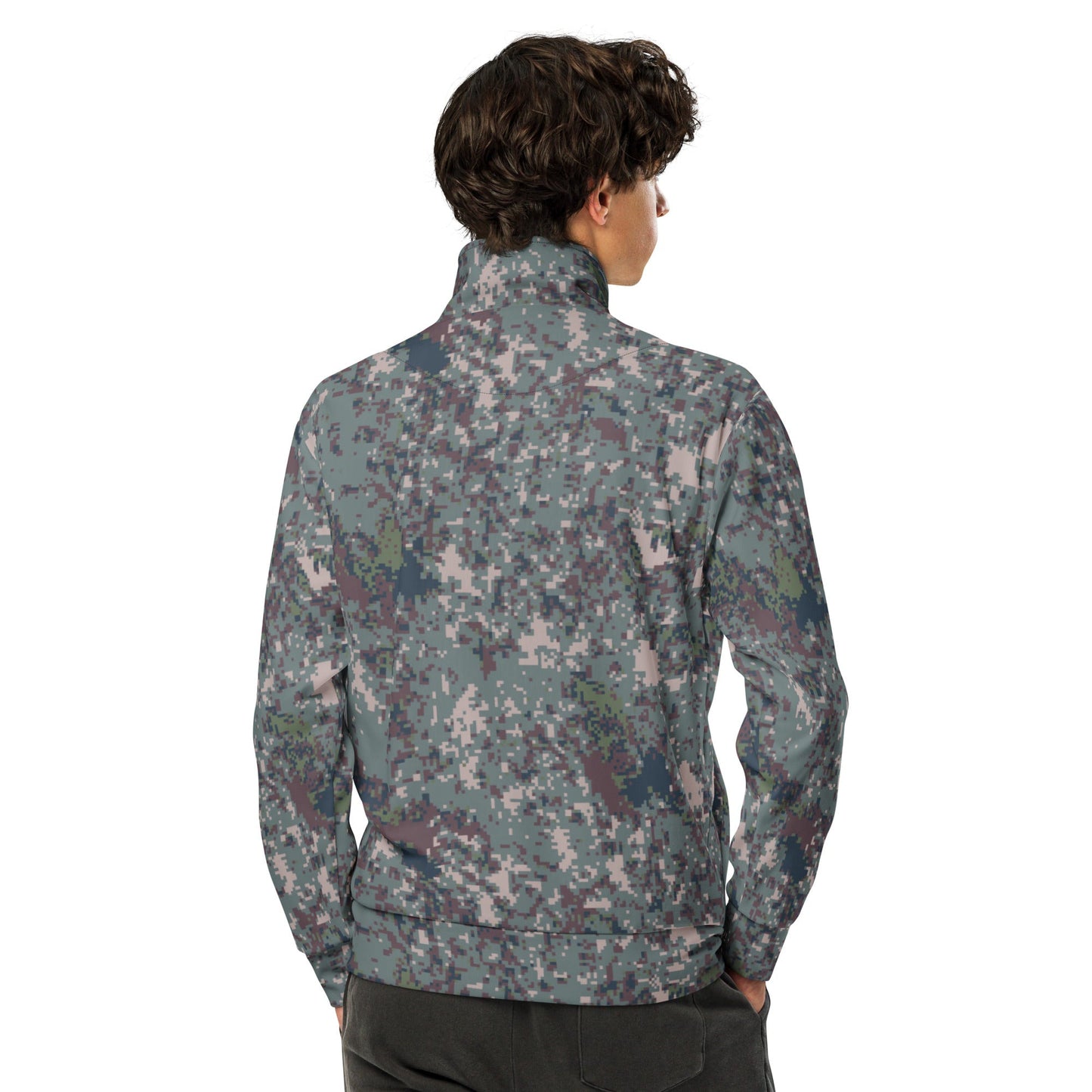 South Korean ROK Digital Granite CAMO Unisex track jacket - Track Jackets