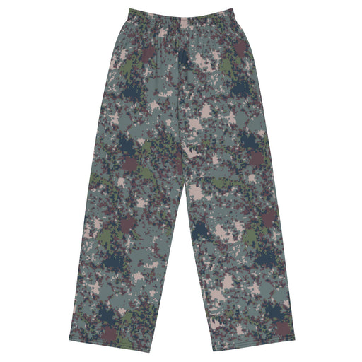 Digital Granite South Korean CAMO Unisex Wide-Leg Leisure Pants - 2XS - Pant