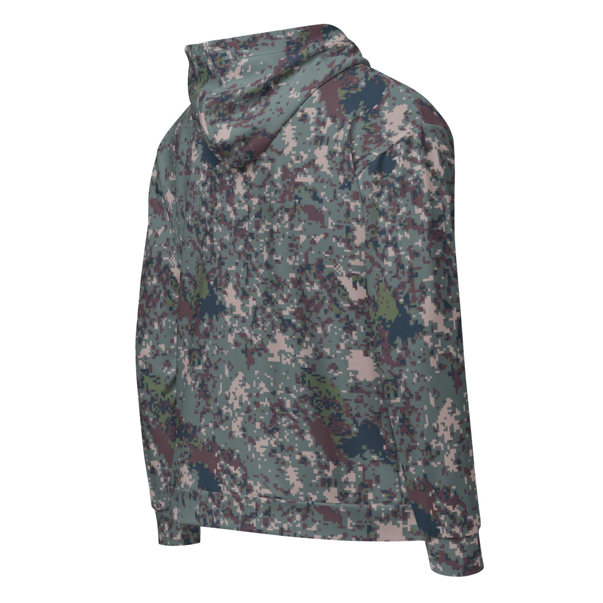 South Korean ROK Digital Granite CAMO Unisex zip hoodie - Zip Hoodies