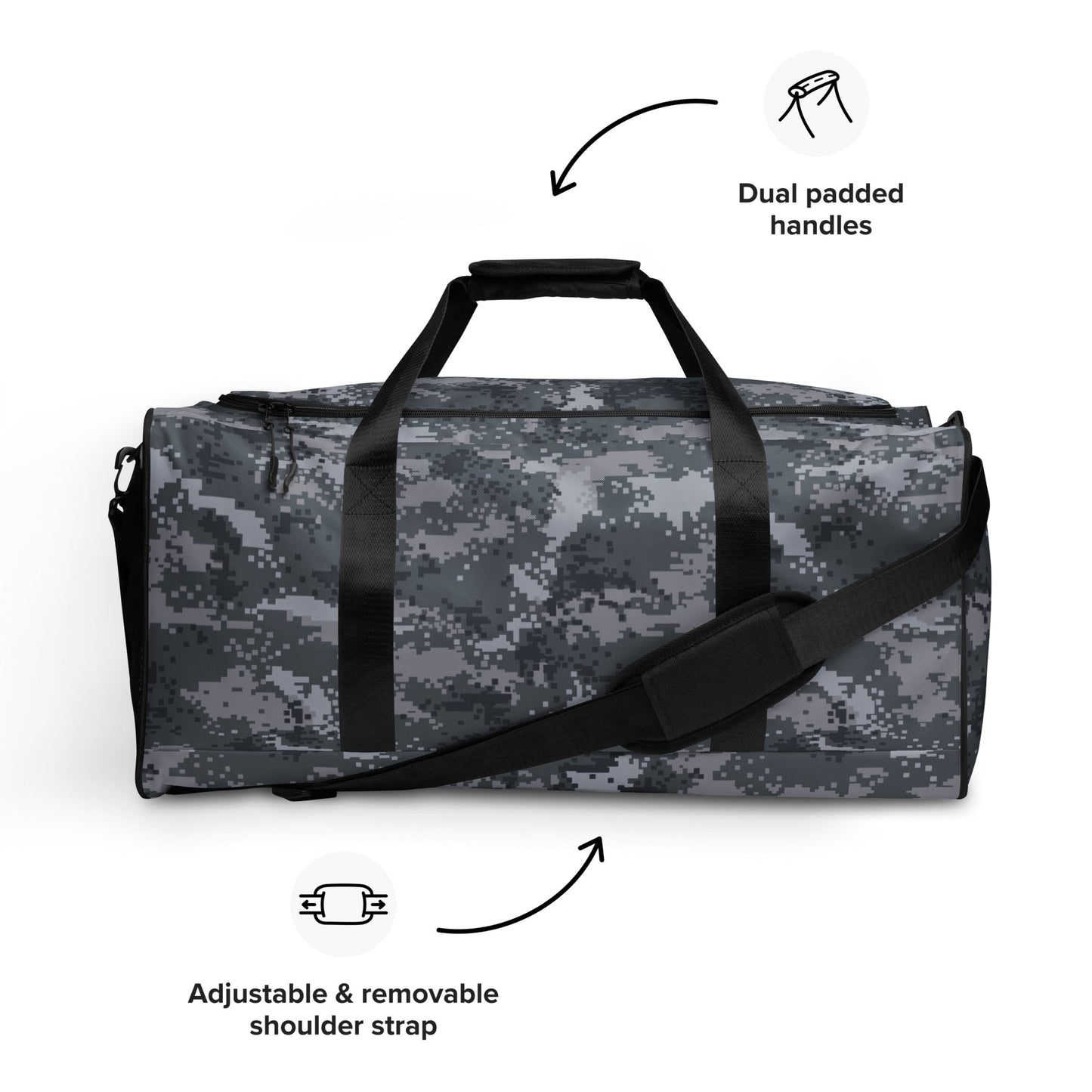 South Korean ROK Digital Salvage & Rescue CAMO Duffle Bag