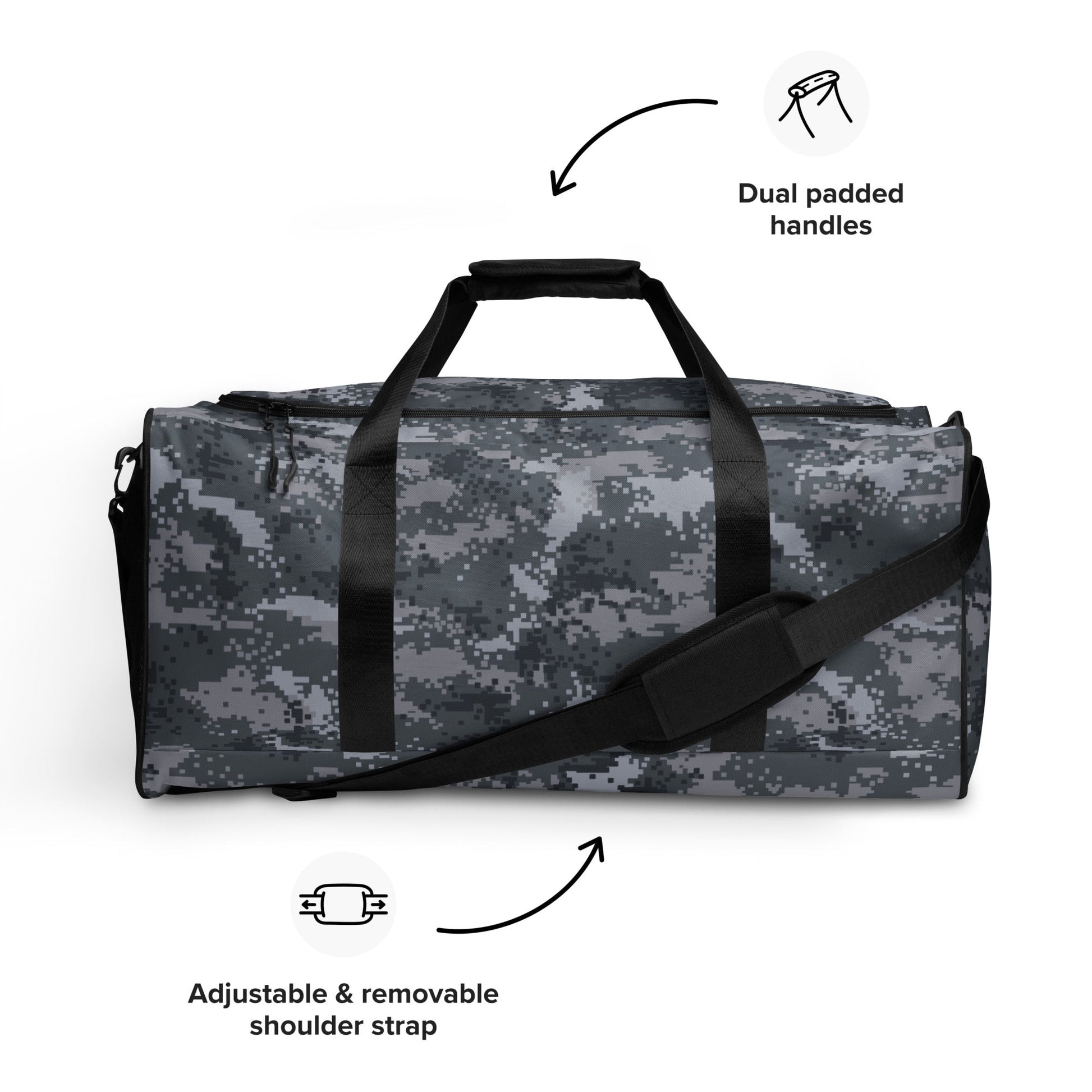 South Korean ROK Digital Salvage & Rescue CAMO Duffle Bag
