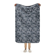 Digital Salvage & Rescue South Korean CAMO Sherpa Blanket - 37″×57″