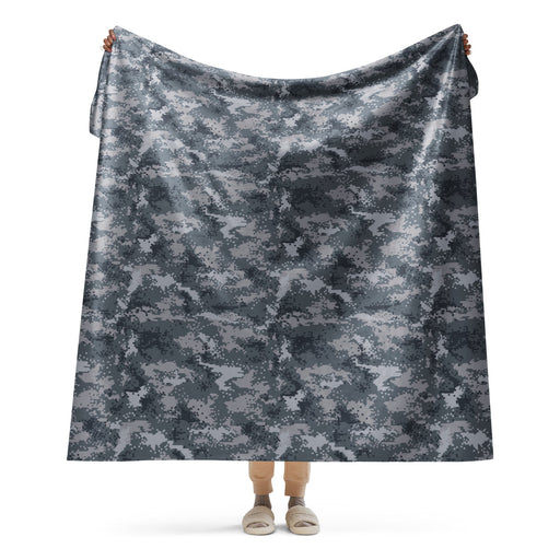 Digital Salvage & Rescue South Korean CAMO Sherpa Blanket - 60″×80″