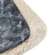 Digital Salvage & Rescue South Korean CAMO Sherpa Blanket