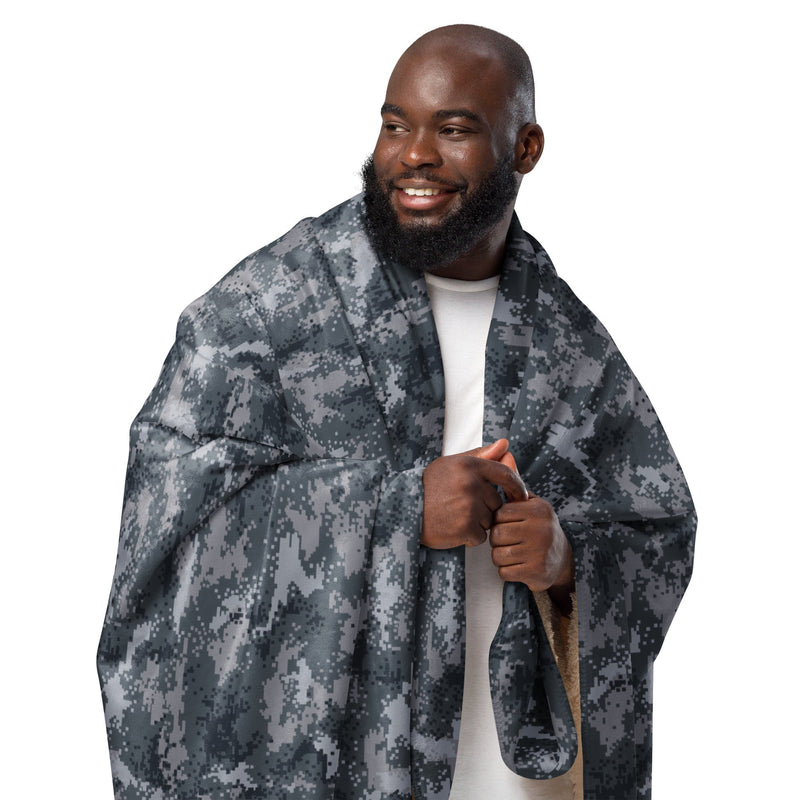 Digital Salvage & Rescue South Korean CAMO Sherpa Blanket
