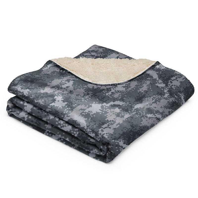 Digital Salvage & Rescue South Korean CAMO Sherpa Blanket