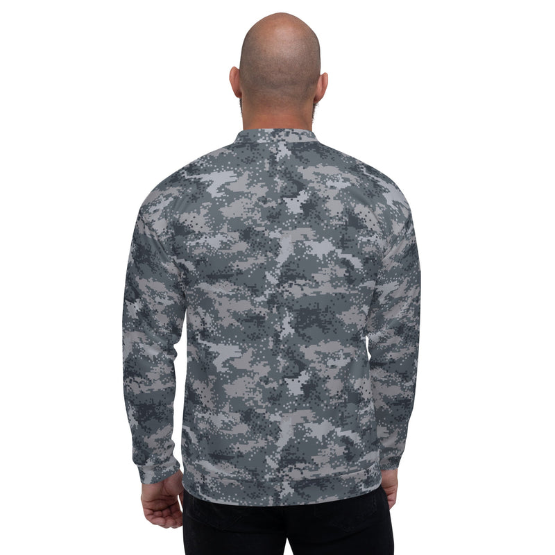 Digital Salvage & Rescue South Korean CAMO Unisex Bomber Jacket