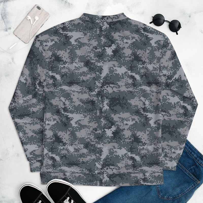 Digital Salvage & Rescue South Korean CAMO Unisex Bomber Jacket