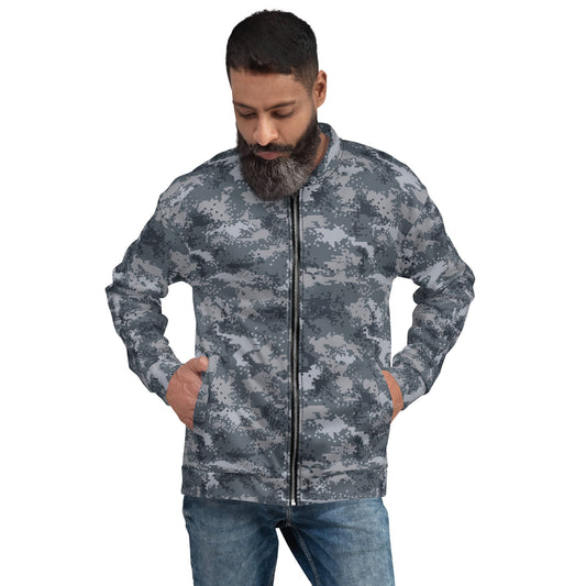 South Korean ROK Digital Salvage & Rescue CAMO Unisex Bomber Jacket - Jackets