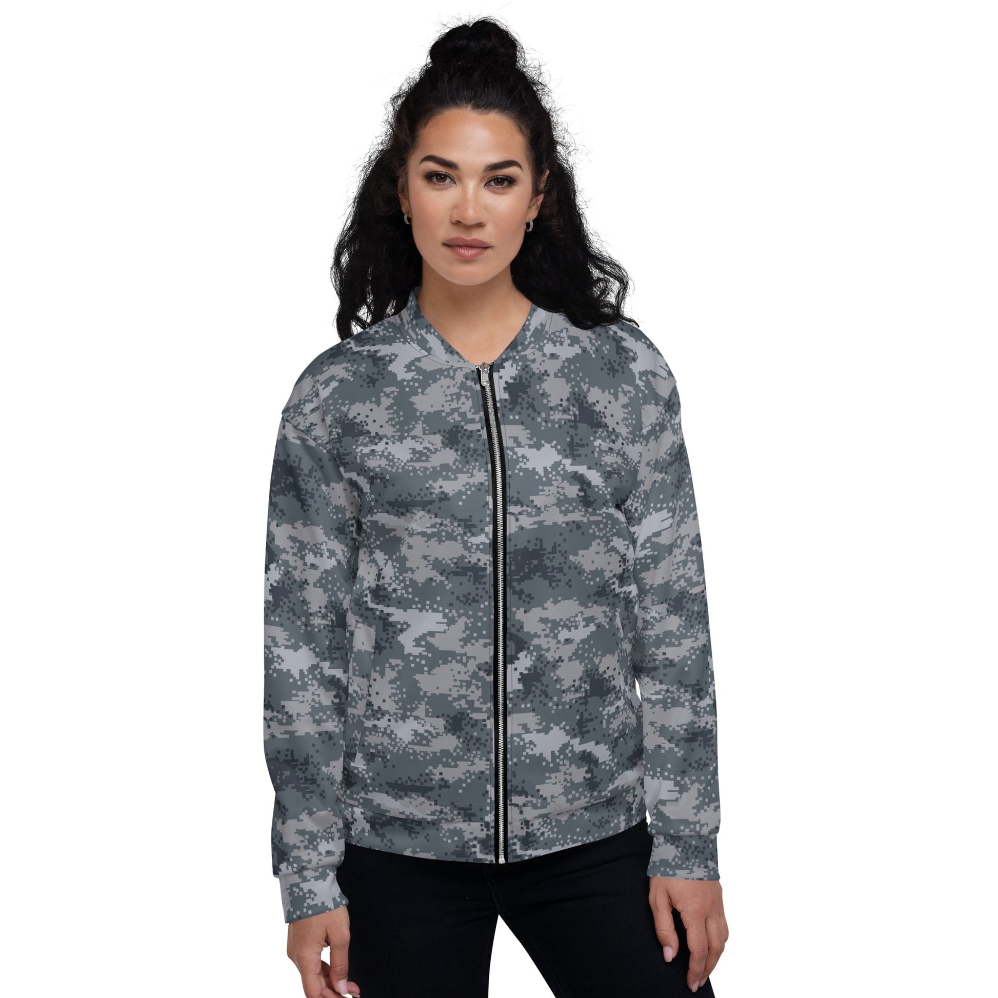 South Korean ROK Digital Salvage & Rescue CAMO Unisex Bomber Jacket - Jackets