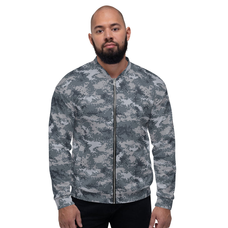Digital Salvage & Rescue South Korean CAMO Unisex Bomber Jacket