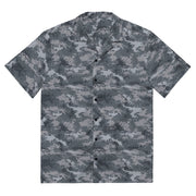 Digital Salvage & Rescue South Korean CAMO Unisex Short-Sleeve Button Shirt - 2XS - Button-Up
