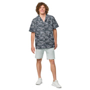 Digital Salvage & Rescue South Korean CAMO Unisex Short-Sleeve Button Shirt - Button-Up