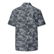 Digital Salvage & Rescue South Korean CAMO Unisex Short-Sleeve Button Shirt - Button-Up