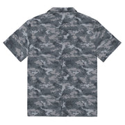 Digital Salvage & Rescue South Korean CAMO Unisex Short-Sleeve Button Shirt - Button-Up