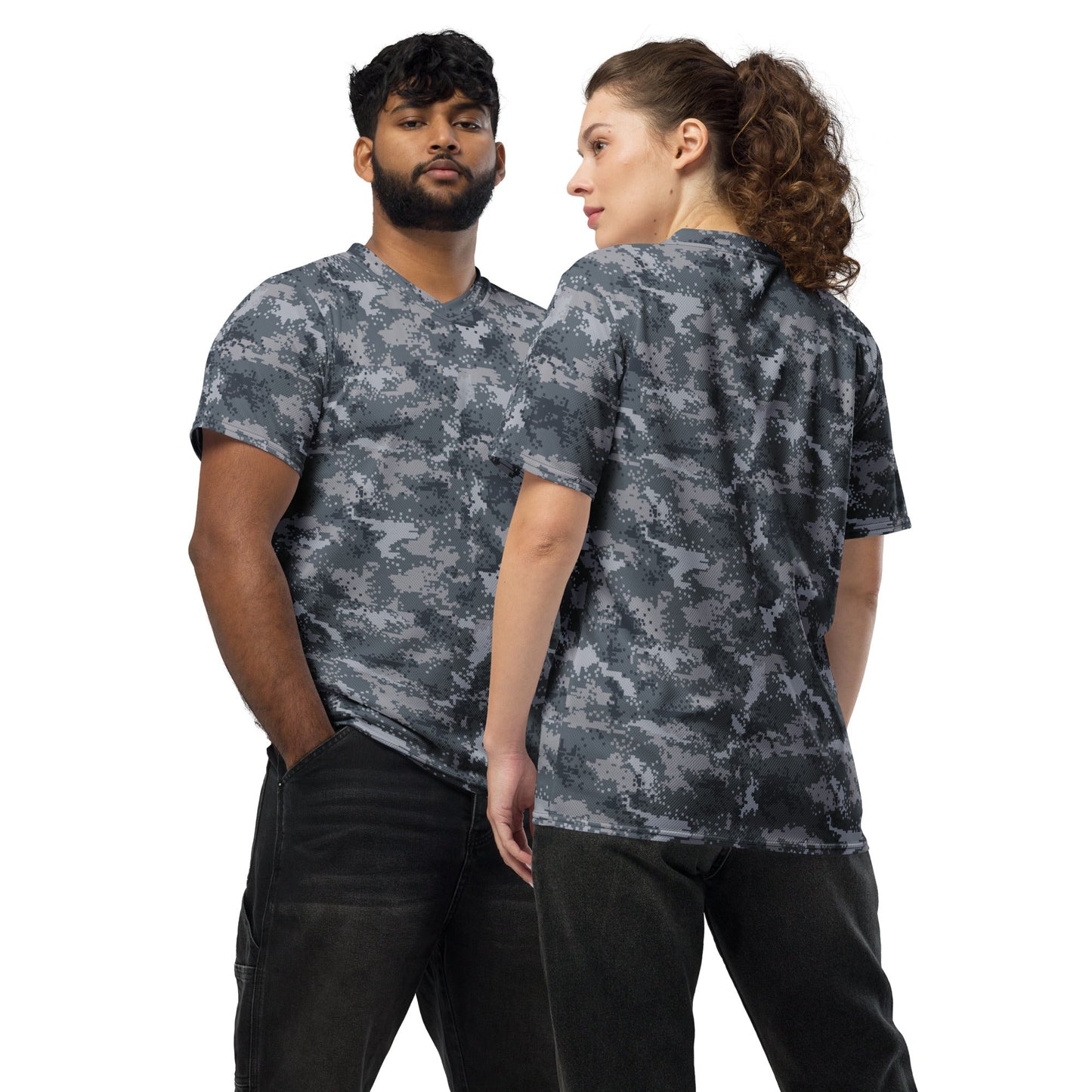 South Korean ROK Digital Salvage & Rescue CAMO unisex sports jersey - 2XS - Sports Jerseys