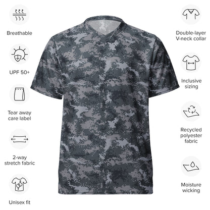 South Korean ROK Digital Salvage & Rescue CAMO unisex sports jersey - Sports Jerseys