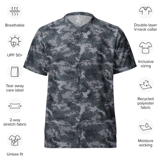 South Korean ROK Digital Salvage & Rescue CAMO unisex sports jersey - Sports Jerseys