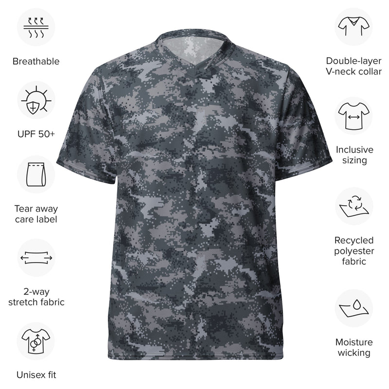 Digital Salvage & Rescue South Korean CAMO Unisex Sports Jersey