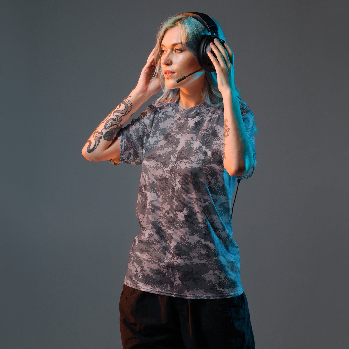 South Korean ROK Digital Salvage & Rescue CAMO unisex sports jersey - Sports Jerseys