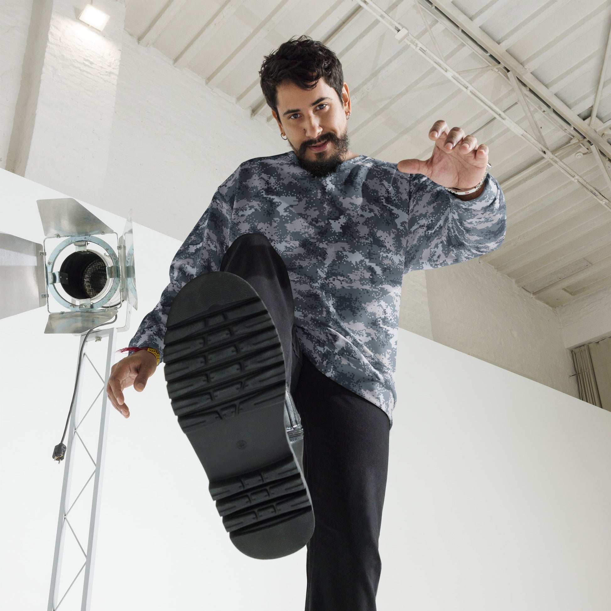 South Korean ROK Digital Salvage & Rescue CAMO Unisex Sweatshirt - Sweatshirts