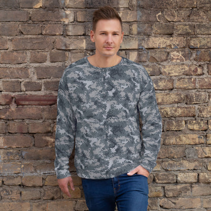 South Korean ROK Digital Salvage & Rescue CAMO Unisex Sweatshirt - XS - Sweatshirts