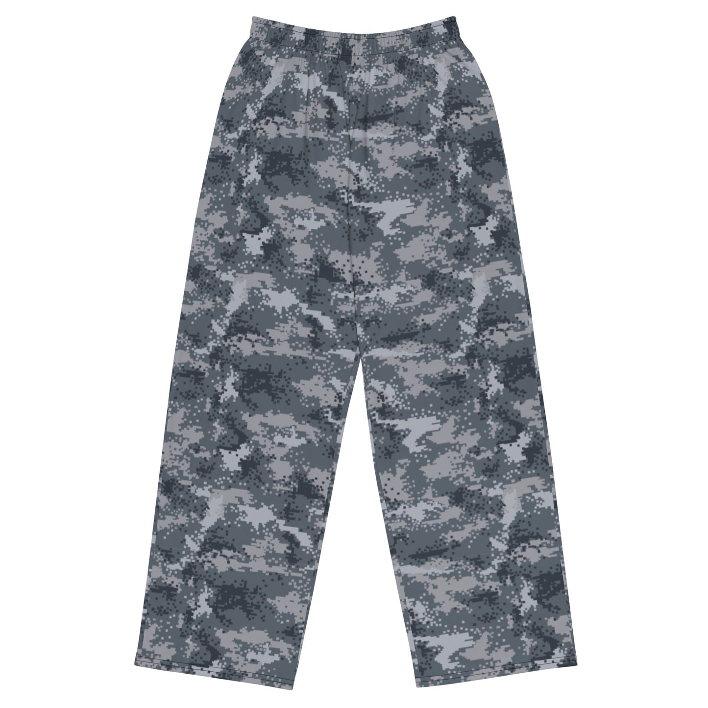 South Korean ROK Digital Salvage & Rescue CAMO unisex wide-leg pants - 2XS - Wide-leg Pants