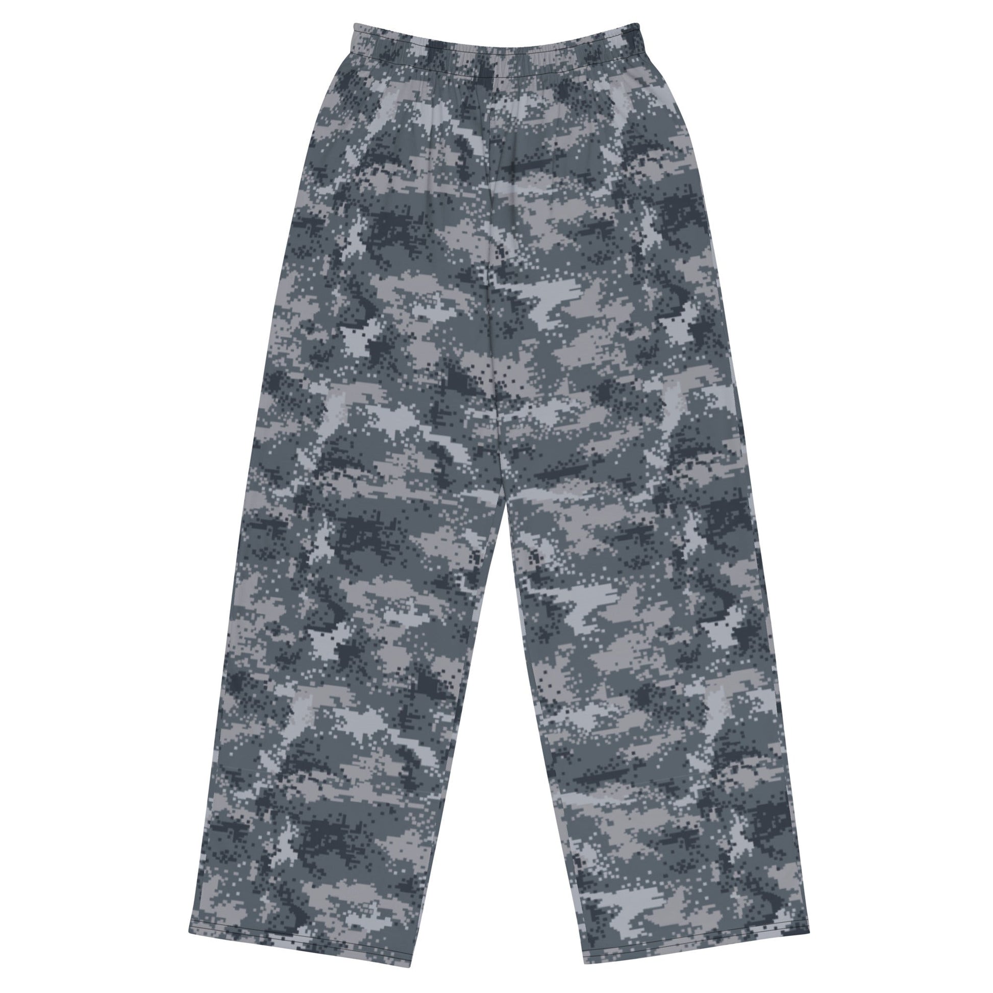 South Korean ROK Digital Salvage & Rescue CAMO unisex wide-leg pants - 2XS - Wide-leg Pants