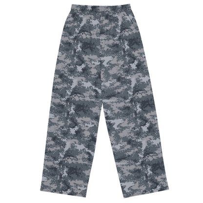 South Korean ROK Digital Salvage & Rescue CAMO unisex wide-leg pants - Wide-leg Pants