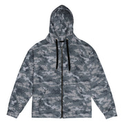 Digital Salvage & Rescue South Korean CAMO Unisex Zip Hoodie - 2XS