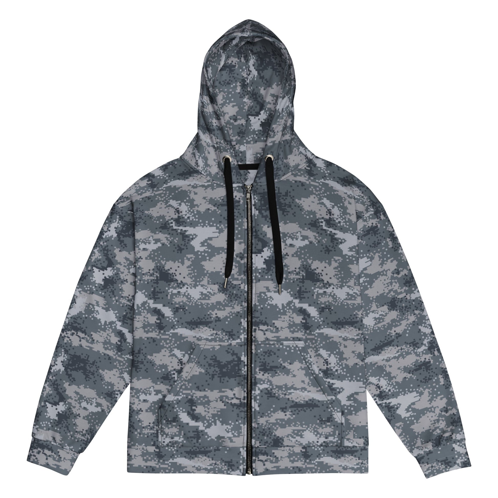South Korean ROK Digital Salvage & Rescue CAMO Unisex zip hoodie - 2XS - Zip Hoodies