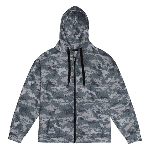 Digital Salvage & Rescue South Korean CAMO Unisex Zip Hoodie - 2XS