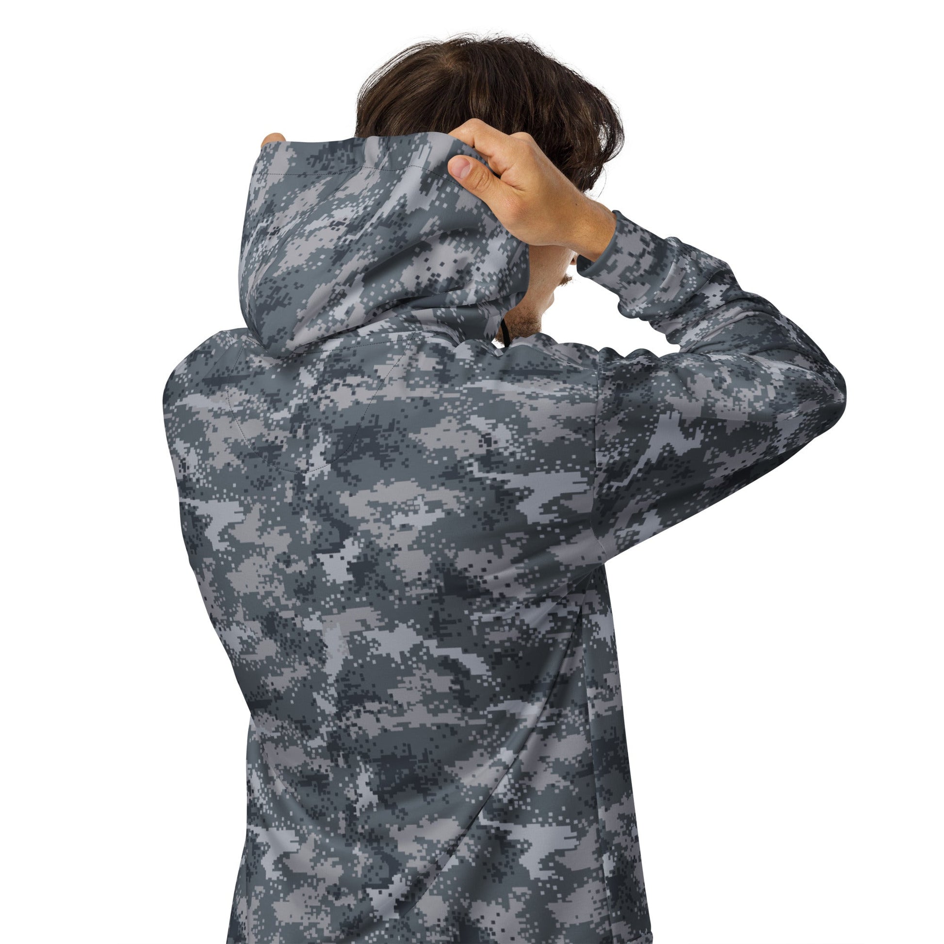 South Korean ROK Digital Salvage & Rescue CAMO Unisex zip hoodie - Zip Hoodies