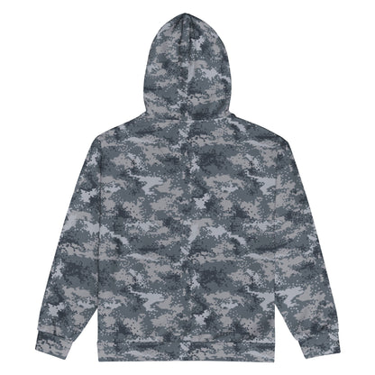 South Korean ROK Digital Salvage & Rescue CAMO Unisex zip hoodie - Zip Hoodies