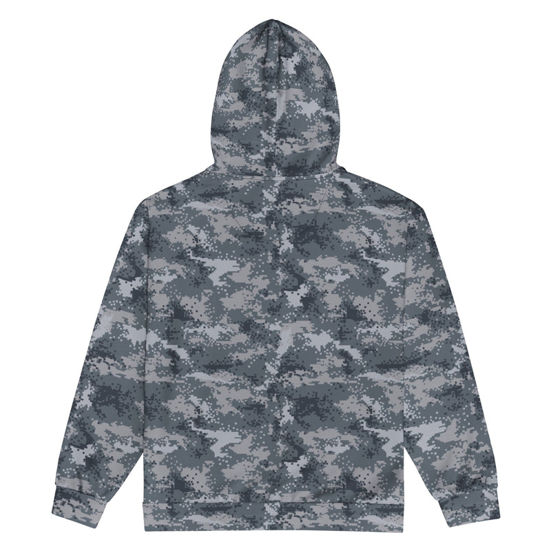 Digital Salvage & Rescue South Korean CAMO Unisex Zip Hoodie