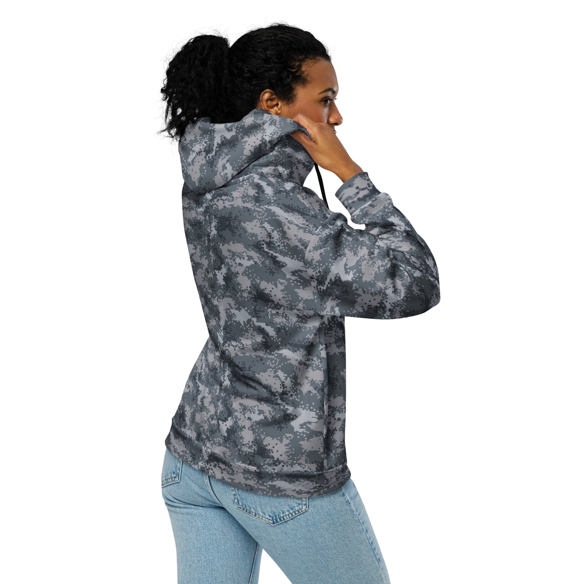 South Korean ROK Digital Salvage & Rescue CAMO Unisex zip hoodie - Zip Hoodies
