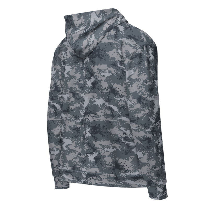 Digital Salvage & Rescue South Korean CAMO Unisex Zip Hoodie