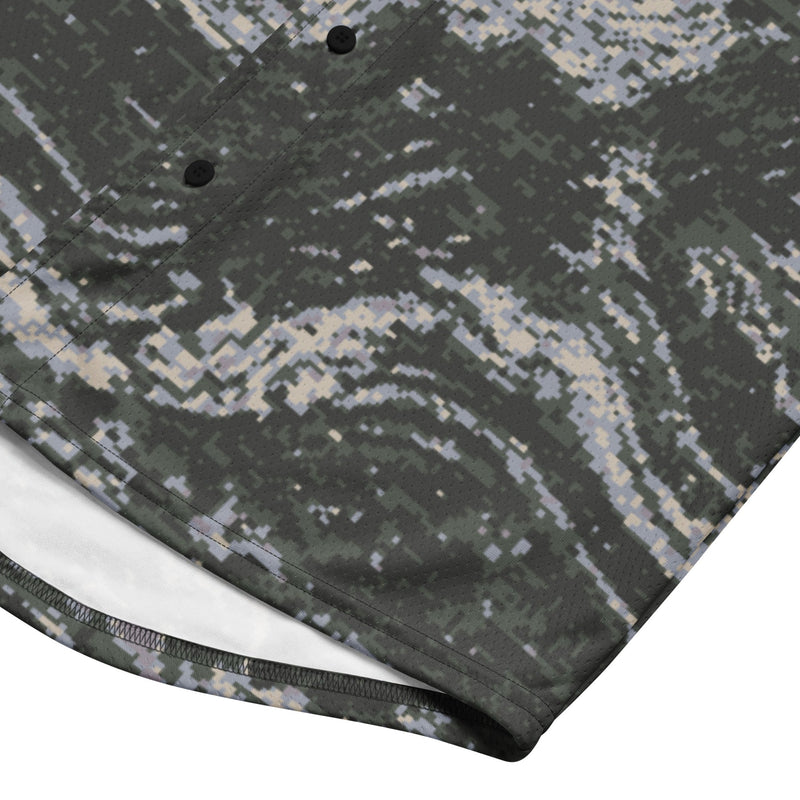 Tiger Stripe Korean Digital CAMO Unisex Baseball Jersey
