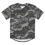 Tiger Stripe Korean Digital CAMO Unisex Baseball Jersey