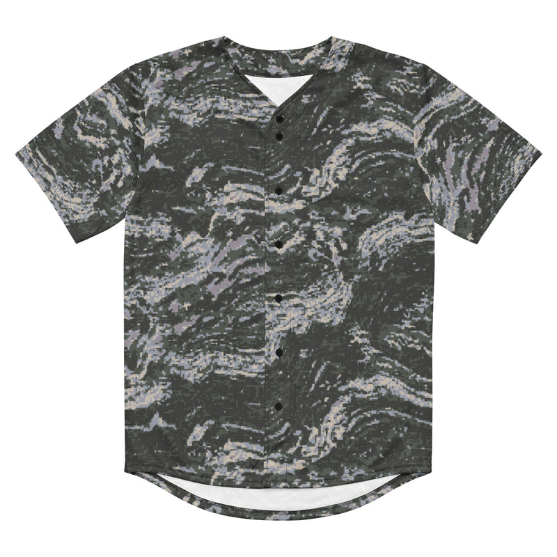 Tiger Stripe Korean Digital CAMO Unisex Baseball Jersey