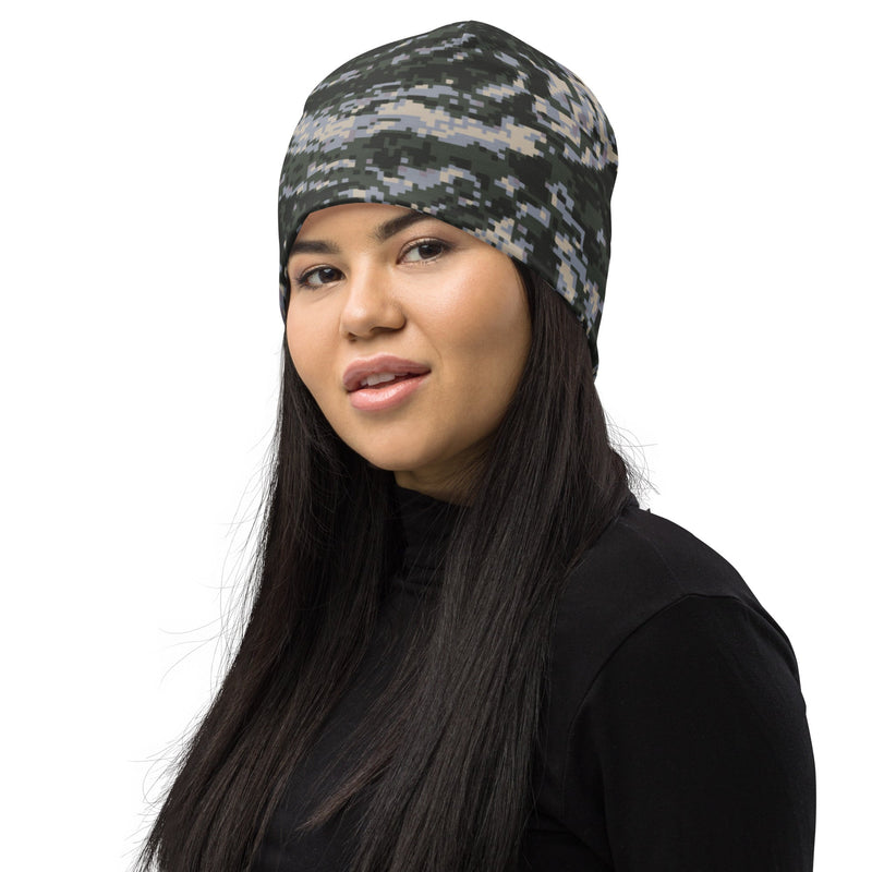 Tiger Stripe Korean Digital CAMO Beanie - Head