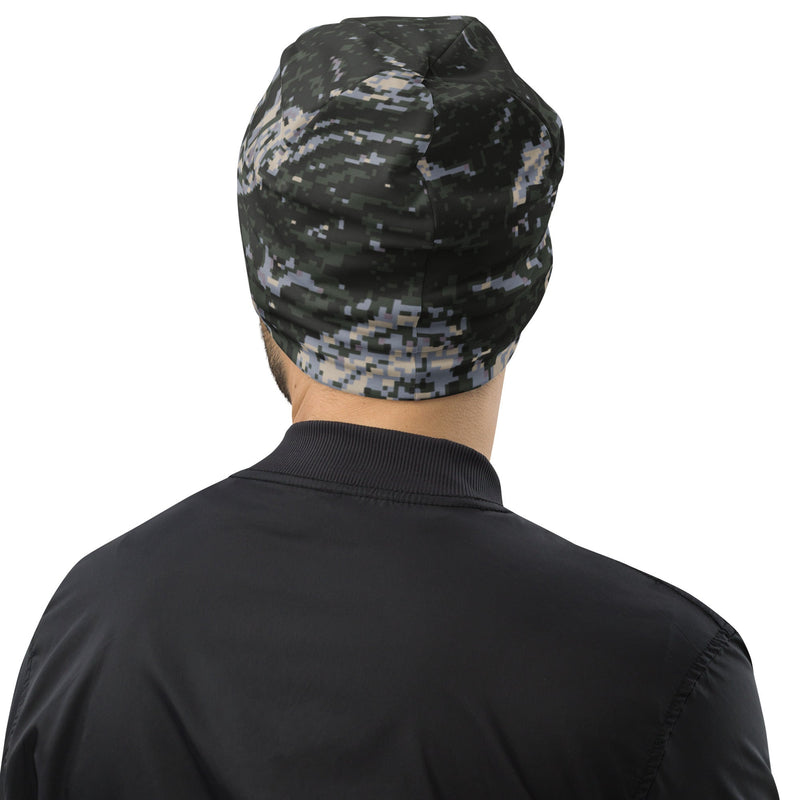 Tiger Stripe Korean Digital CAMO Beanie - Head