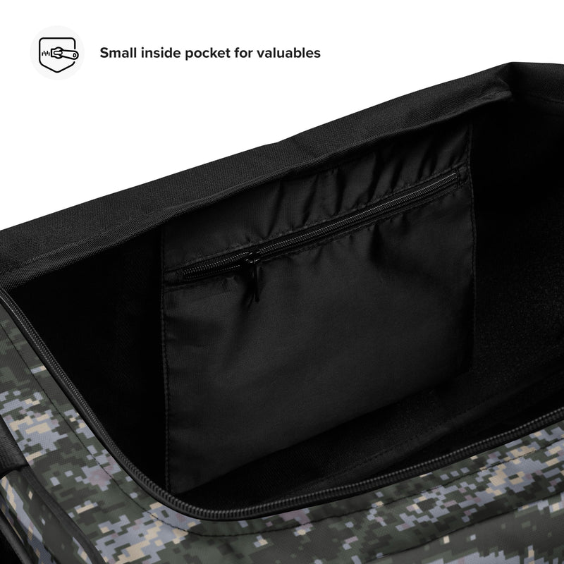 Tiger Stripe Korean Digital CAMO Duffle Bag