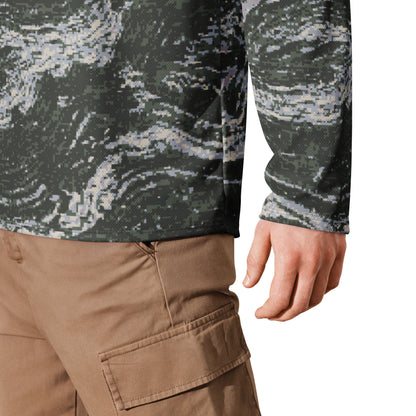 South Korean ROK Digital Tiger Stripe CAMO hockey fan jersey - Hockey Jerseys