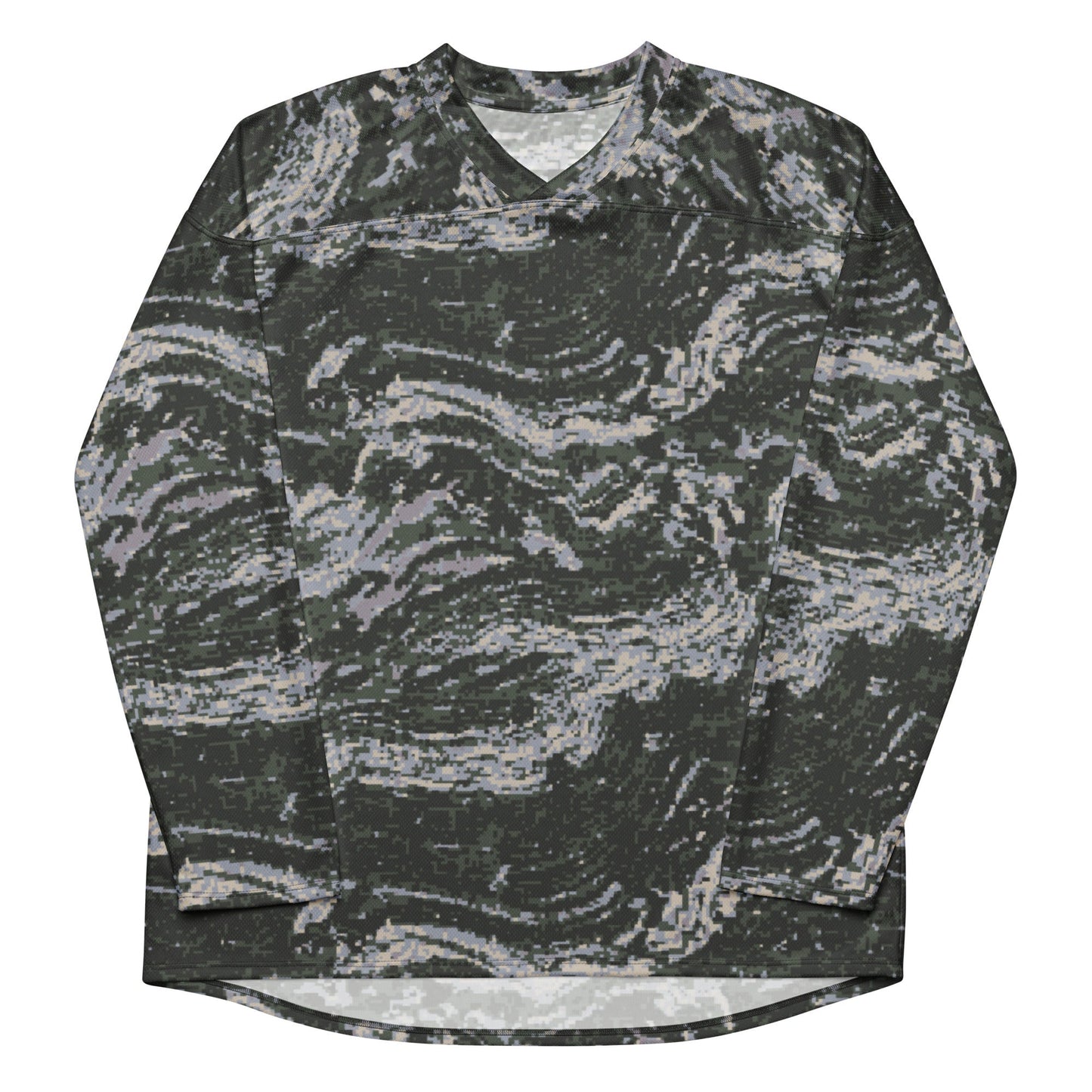 South Korean ROK Digital Tiger Stripe CAMO hockey fan jersey - Hockey Jerseys