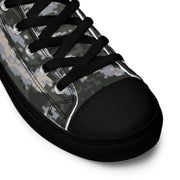 Tiger Stripe Korean Digital CAMO Mens High-Top Canvas Shoes